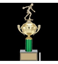 ODAK KUPA - Figürlü Kupalar - Bowling Kadın Figürlü Kupalar FG-050 C - 36 cm