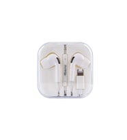 PC02 KABLOLU KULAKLIK PLASTIK BAŞLIK LIGHTNING BEYAZ