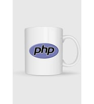 Php Logo Tasarımlı Kupa Bardak