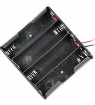 LOCKWAY 18650-4 Dörtlü Pil Kutusu 10 Adet