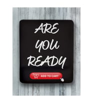 Are You Ready Bilek Destekli Mouse Pad