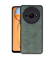 Xiaomi Redmi A3 4g Kılıf Aras Deri Kapak - Koyu Yeşil