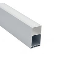 LED Kanal Profil Alüminyum Kasa 1 Metre 50x80mm Linear Opak Pleksi Yan Kapak Sarkıt LED Kasa 7909