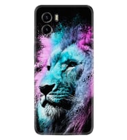Vivo Y15S Y32 Y33S Y51 Y53S Kılıf Desemli Silikon Pink Blue Leon 1603