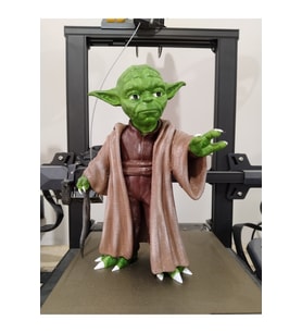 Master Yoda Star Wars Boyalı Figür 25 cm (dev Boy)