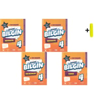 Kırmızı Beyaz Efsane Bilgin Matematik Fen Ve Türkçe 4.Sınıf (4 KİTAP)