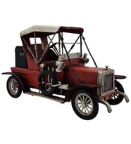 Buick 1905 Nostaljik Metal El Yapımı Dekoratif Araba