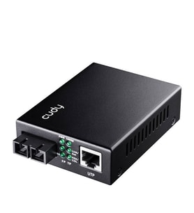 CUDY MC100GSA-20 Gigabit SC-SM Media Converter