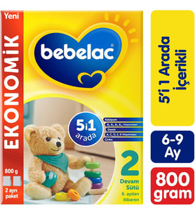 2 Devam Sütü 800 g 6-9 Ay