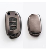 Hyundai Accent Blue İ20 - İ30 - İX35 Uyumlu Smart 3 Buton Silikon Oto Anahtar Kumanda Kabı Kılıf Füm
