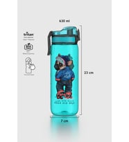 Renga Rybo-X Desenli 630 ml Tritan Çocuk Matara 912163 Mavi