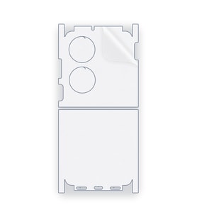 SChitec HUAWEI P50 Pocket Uyumlu Fullbody Arka Kaplama Hidrojel Koruyucu Film