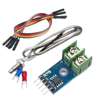MAX6675 Modül + K Tip Termokupl - Sıcaklık Isı Sensörü -20C +85C