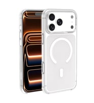 Apple iPhone 17 Pro Max Kılıf IC Çipli Zore Wireless Şarj Özellikli Şeffaf Orjin Kapak
