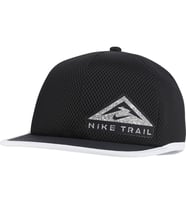 Nike Dri Fit Pro Trail Running Mens Cap Reflektörlü Unisex Şapka Siyah