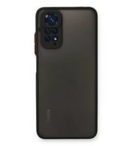 Durukar® Redmi Note 11 Pro Kılıf Montreal Silikon Kapak - Siyah