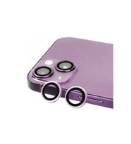 Apple iPhone 14 Uyumlu Zore CL-07 Kamera Lens Koruyucu (Mor)
