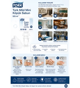 Tork Mild Mini Köpük Sabun 525 ml