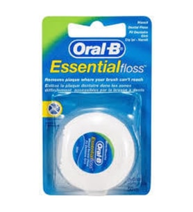 ORAL-B MUMSUZ DİŞ İPİ ESSENTİAL FLOSS 50 M