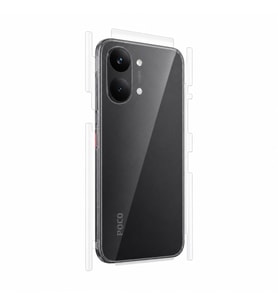 Xiaomi Poco X8 Pro Uyumlu Ön Body Şeffaf Ultra koruyucu Nano Jelatin