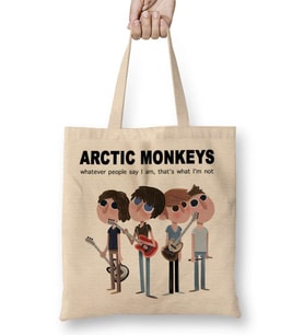 Arctic Monkeys Bez Çanta Uzun Saplı