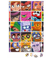 Brawl Stars Hepsi Puzzle 240 Parça Yapboz