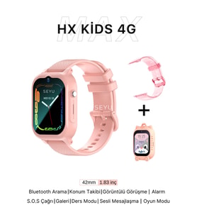 4G Çocuk Akıllı Saat, GPS Takip, Arama ve Konuşma Özellikleri