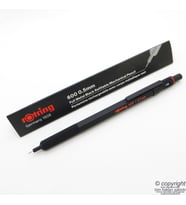 Rotring 600 Mekanik Kurşun Kalem, Siyah 0.5 mm  İsme Özel Kalem (Siyah-Gri)