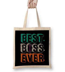 Best Boss Ever Bez Çanta Uzun Saplı