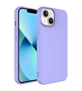 Apple iPhone 14 Kılıf Zore Mara Lansman İç Yüzeyi Kadife Kılıf (Lila)