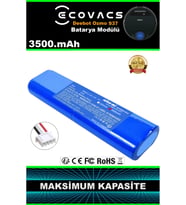 Ecovacs Deebot Ozmo 937 3500mAh Robot Süpürge Bataryası - Yüksek Yoğunluklu Li-ion Hücre