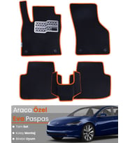 TESLA MODEL 3 (2021-2025) Uyumlu EVA Paspas Tam Set–Oto Paspas,Araca Özel,Kolay Montaj