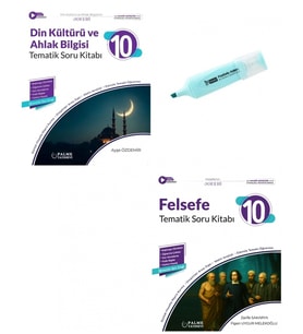 10.Sınıf Joker Din Kültürü Ve Felsefe Tematik Soru Kitabı (Yeni Müfredat)