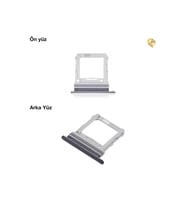 Samsung Z Fold Sim İç Yuvası Tekli Siyah Sim yuvası sim tepsisi sim aparatı yeni sim yuvası tekli sim tepsisi sim çekmecesi