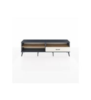 Arges TV Ünitesi 2 Raflı Tek Çekmeceli  176x30x51 Antrasit-Çam/Aytaşı