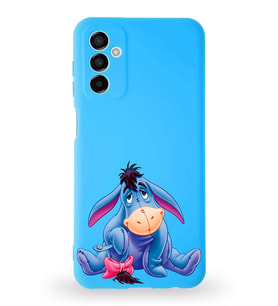 Samsung Galaxy A04s Uyumlu Lansman Kılıf Altı Kapalı İçi Kadife  İyor Tasarımlı  Kapak (Şeffaf)