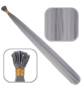Fiber Sen Boncuk Kaynaklık Renkli / Koyu Gri / 100 Adet