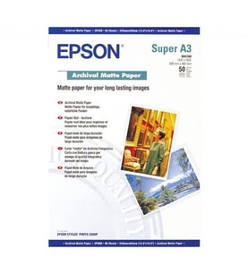 Epson A3+ Matte Paper - Heavyweight (50 Sheets) C13S041264