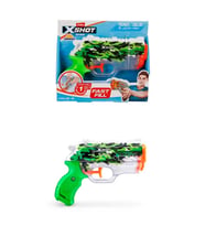 X-Shot Skins Nano Fast Fill Su Tabancası Jungle 1 Saniyede Hızlı Dolum, 9 Metre Menzilli, 100 ml Kap