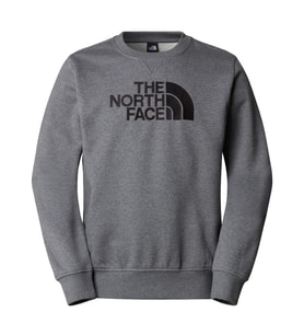 The North Face M DREW PEAK REGULAR CREW Erkek SweatShirt NF0A89EKDYY1 (Gri)