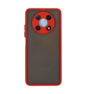 Huawei Nova Y90 Kılıf Montreal Silikon Kapak - Kırmızı