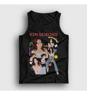 Presmono Unisex Beyaz Poster Kim Sejeong Atlet 524000tt (Siyah)