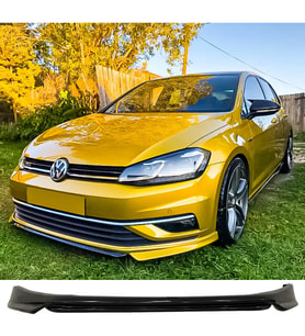 Vw Golf 7.5 Abt Ön Ek Karlık Abs Plastik Mat Siyah 2017 2018 2019 2020 karlık+bodykit+ek
