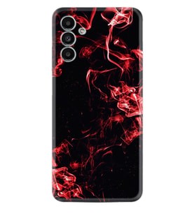 Samsung A23 A31 A32 A50 A51 A52 A53 A70 Kılıf Desenli Silikon Red Smoke 1745