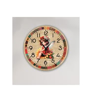 bilge Tasarım Çocuk Odası Duvar Saati 30 x 30 CM (Karışık)