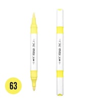 RİCH 17883-63 ART-X ÇİFT TARAFLI DUO AKRİLİK MARKER NEON SARI