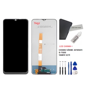VİVO Y20 Uyumlu Lcd Ekran Dokunmatik Servis Lcd + B-7000 + TAMİR SETİ