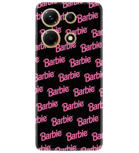 Infınix Note 30 Kılıf Resimli Desenli Baskılı Silikon Barbie 1404