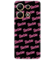 Infınix Note 30 Kılıf Resimli Desenli Baskılı Silikon Barbie 1404