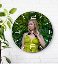 Kişiye Özel Fotoğraflı Duvar Saati